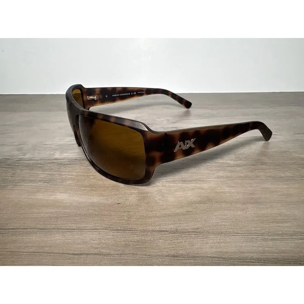Amrani‎ Exchange AX 4007 8029/73 Brown Black Unisex Sunglasses- EUC